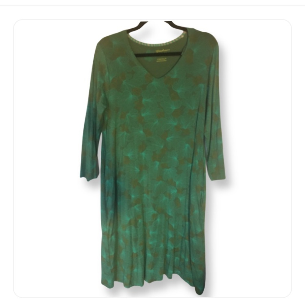 Gudrun Sjoden Ginko Dress, Size M, Pockets, Tencel.